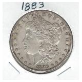 1883 Morgan Silver Dollar