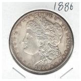 1886 Morgan Silver Dollar