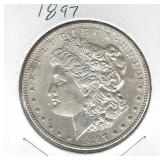 1897 Morgan Silver Dollar