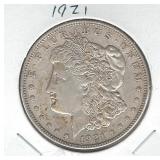 1921 Morgan Silver Dollar