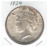1924 Peace Silver Dollar 1924 Peace Silver Dollar