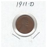 1911-D Lincoln Wheat Cent