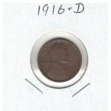 1916-D Lincoln Wheat Cent