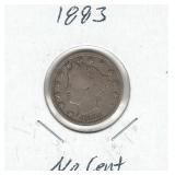 1883 Liberty Nickel - No Cent 1883 Liberty Nickel - No Cent