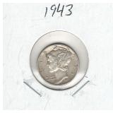 1943 Mercury Silver Dime 1943 Mercury Silver Dime