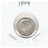 1944 Mercury Silver Dime