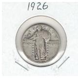 1926 Standing Liberty Silver Quarter