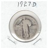 1927-D Standing Liberty Silver Quarter