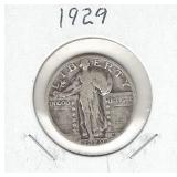 1929 Standing Liberty Silver Quarter 1929 Standing Liberty Silver Quarter
