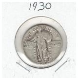 1930 Standing Liberty Silver Quarter