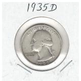 1935-D Washington Silver Quarter 1935-D Washington Silver Quarter