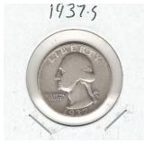1937-S Washington Silver Quarter 1937-S Washington Silver Quarter