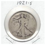 1921-S Walking Liberty Silver Half Dollar 1921-S Walking Liberty Silver Half Dollar