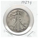 1927-S Walking Liberty Silver Half Dollar 1927-S Walking Liberty Silver Half Dollar