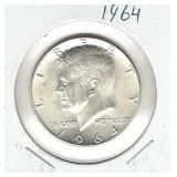 1964 Kennedy Silver Half Dollar