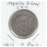 Mexico Silver Coin 1816 - 2 Reales