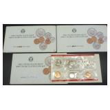 Three 1989-D Mint Sets - All Original Three 1989-D Mint Sets - All Original