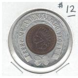 Encased 1909 Uncirculated Indian Head Cent - Encased 1909 Uncirculated Indian Head Cent -