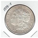 1878-S Morgan Silver Dollar 1878-S Morgan Silver Dollar