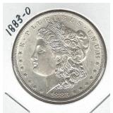 1883-O Morgan Silver Dollar