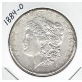 1884-O Morgan Silver Dollar