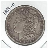 1889-O Morgan Silver Dollar