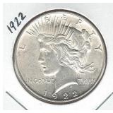 1922 Peace Silver Dollar 1922 Peace Silver Dollar