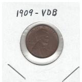 1909-VDB Lincoln Wheat Cent