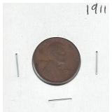 1911 Lincoln Wheat Cent