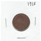 1913 Lincoln Wheat Cent