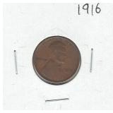 1916 Lincoln Wheat Cent