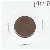 1917-D Lincoln Wheat Cent