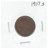 1917-S Lincoln Wheat Cent