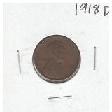 1918-D Lincoln Wheat Cent 1918-D Lincoln Wheat Cent