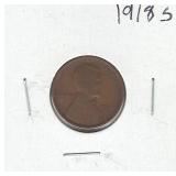 1918-S Lincoln Wheat Cent 1918-S Lincoln Wheat Cent