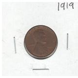 1919 Lincoln Wheat Cent