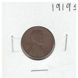 1919-S Lincoln Wheat Cent