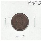 1922-D Lincoln Wheat Cent 1922-D Lincoln Wheat Cent