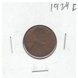 1924-D Lincoln Wheat Cent 1924-D Lincoln Wheat Cent