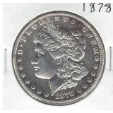 1878 Morgan Silver Dollar - 7TF, Reverse of 1878 1878 Morgan Silver Dollar - 7TF, Reverse of 1878