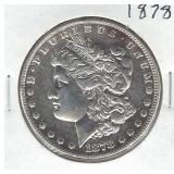 1878 Morgan Silver Dollar - 7TF, Reverse of 1878