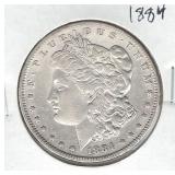 1884 Morgan Silver Dollar 1884 Morgan Silver Dollar
