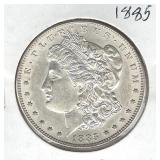 1885 Morgan Silver Dollar