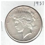 1927 Peace Silver Dollar