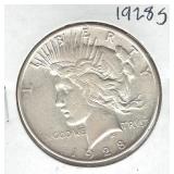 1928-S Peace Silver Dollar