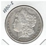 1880-S Morgan Silver Dollar