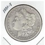 1881-S Morgan Silver Dollar 1881-S Morgan Silver Dollar