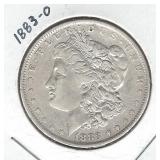 1883-O Morgan Silver Dollar