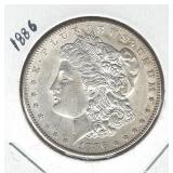 1886 Morgan Silver Dollar 1886 Morgan Silver Dollar