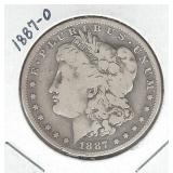 1887-O Morgan Silver Dollar 1887-O Morgan Silver Dollar
